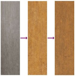 vidaXL Sadilica boja hrđe 80x80x40 cm od pohabanog čelika Cijene