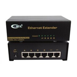 Ckl Ethernet Extender & 6-port Svič -LAN600 boost Ethernet 10/100Mb/s signal up to 2 x 305m, full duplex, VLAN Cene