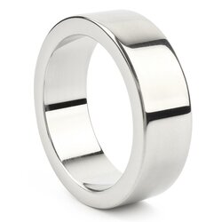 Mr. Steel Wide Band C-Ring 40mm Silver Cene