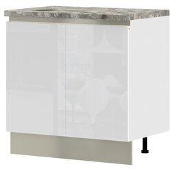 Jela spodnji element R-90-2K/5 za kuhinjo infinity (več barv)-kristalno bela Cene
