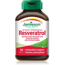 Jamieson Resveratrol, ekstrakt crvenog vina sa semenom grožđa, 30 kapsula Cene