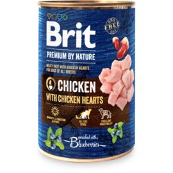 BRIT Premium by Nature Premium by Nature Piščanec s srčki konzerva 800 g Cene