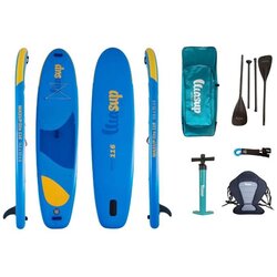 WASUP Napihljiva varjena Sup deska 116 Lite 11.6 X 33 X 6 cm s 4 delnim sup/kajak veslom in sedežem Cene