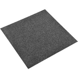  Tepih 20 pcs Antracit 50 x 50 cm 100% Polipropilen - Antracit