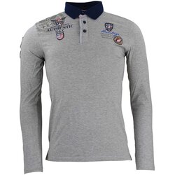 Harry Kayn Polo majice dolgi rokavi Polo manches longues homme CEGAM Siva Cene