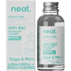 Neat Antibakterijsko čistilo za kopalnico, refill - Sage & Mint Cene