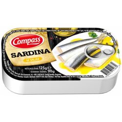 Compass sardina u ulju 125g limenka Cene