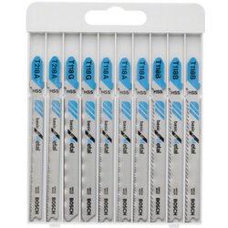 Bosch 10-delni set listova ubodne testere Basic for Metal 2607010631, T 218 A (2x); T 118 G (2x); T 118 A (3x); T 118 B (3x) Cene