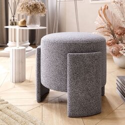 Atelier Del Sofa Ash - Grey Grey Pouffe Cene