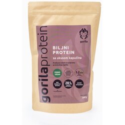 GORILA PROTEIN Biljni protein, Kapućino, 640 g Cene