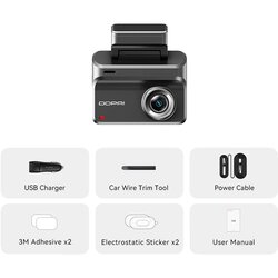 Oem Dash Cam, 4K snemanje, sistem z dvojno kamero -Z50 Pro Spredaj -Brez SD kartice, (5000138774) Cene