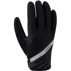 Shimano cycling gloves long black Cene