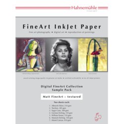 HAHNEMÜHLE Digital FineArt A 4 Testpack matte, structured Cene
