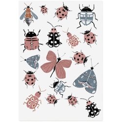 Nuukk Veganski otroški tatuji - Beetles (824) Cene