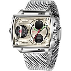 FOXBOX Ura RE-34953 - Srebrna Cene