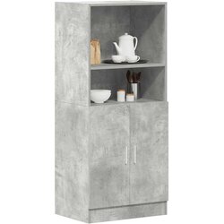 vidaXL Kuhinjska omarica betonsko siv 57x41,5x131,5 cm inž. les Cene