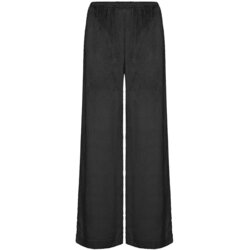 Deha Hlače Viscose Velvet Palazzo Črna Cene