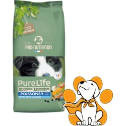 Pro Nutrition Pure Life Puppy Mini/Medium Fish 2kg, Dehidrirana Hrana Za Štence Cene