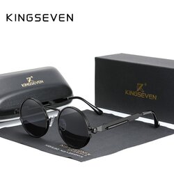 KINGSEVEN Muške naočare za sunce N7579 crne Cene