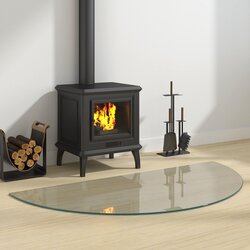 Staklena ploča za kamin *Transparent*an 1200 x 600 mm Stakl Cene