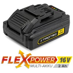 Trotec Višenamjenska punjiva baterija Flexpower, 16 V, 2 Ah Cene