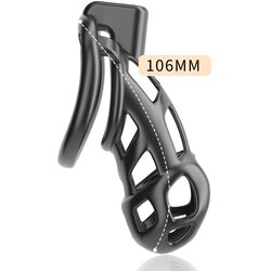 Sevanda Naja-Cobra Chastity Cage Black L Cene