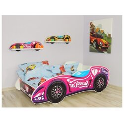 Made in Poland dečiji krevet formula 1 sweet car 140x70 cm Cene