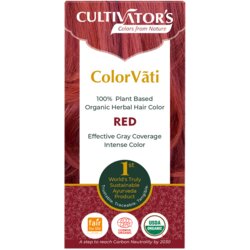 CULTIVATOR'S ColorVãti Organska zeliščna barva za lase - 10 rdečih - 100 g Cene