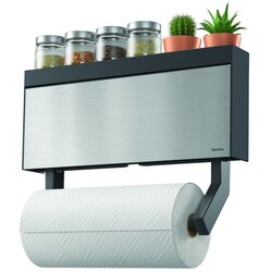 Metaltex Stenski nosilec za papirnatne brisače in folije Metaltex Tango Inox Cene