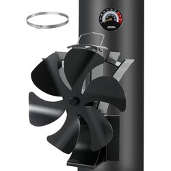 TOMERSUN magnetni ventilator za peč s termometrom in 6 lopaticami Cene