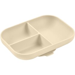 Beaba Divided Silicone Plate deljeni krožnik s priseskom Clay 1 kos Cene