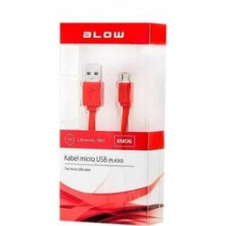 Blow micro usb kabel ploski rdeči Cene