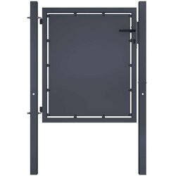  Vrata čelična 100 x 75 cm antracit Cijene
