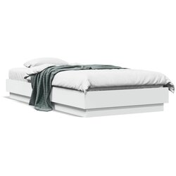 vidaXL Okvir za krevet bijeli 90x190 cm konstruirano drvo Cijene