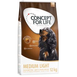 Concept for Life Medium Light - Varčno pakiranje: 2 x 12 kg Cene