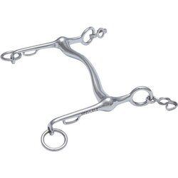 Stübben STEELtec Dresurna kandara Fine Line - 14,0 cm Cene
