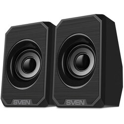 Sven 180 Zvučnici 2.0 Crni, USB, Izlazna Snaga 2x3W (RMS) Cene