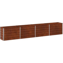  Povišeni vrtni krevet Rđa 320 x 40 x 55 cm corton - 320 x 40 x 55 cm Otporni čelik Cijene