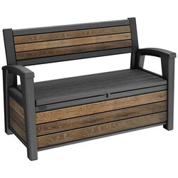 Vrtne mize, stoli in garniture Deco vrtna klupa, boja: walnut Cijene