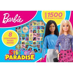 Barbie Slikovnica sticker paradise Cene