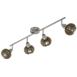 BRILONER 2852-041 - Bodno svetlo RETRO 4xE14/5,5W/230V kaučukovac Cene