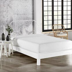  Alez fitted (80 x 200) white single bed protector Cene