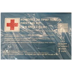 PROJECT PHARMACY Komplet za prvu pomoć TIP B SRPS Z.B2.001 Cene