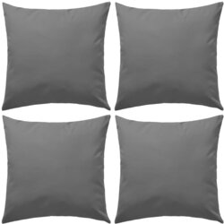 Furnova Zunanje blazine 4 kosi 45x45 cm sive, (21930584) Cene