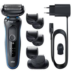 Braun Series 5 51-B1500s električni brivnik + nadomestna glava Blue Cene