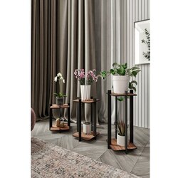Hanah home drveni stalak za cveće flower desk square Cene