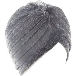 Sjajna Turban Kapa - Siva KP7339 Cene