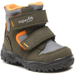 Superfit Škornji za sneg GORE-TEX 1-000047-7010 M Green/Orange Cene