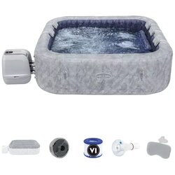 Ramiz Masažni bazen (jacuzzi) San Francisco Smart Hydrojet Pro | 230 x 230 x 71 cm Bestway 6001Q Cene