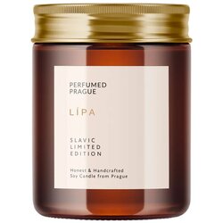 Perfumed Prague Mirisna svijeća od sojinog voska Slavic Edition: #88 Linden, Moss, Hibiscus – Cene